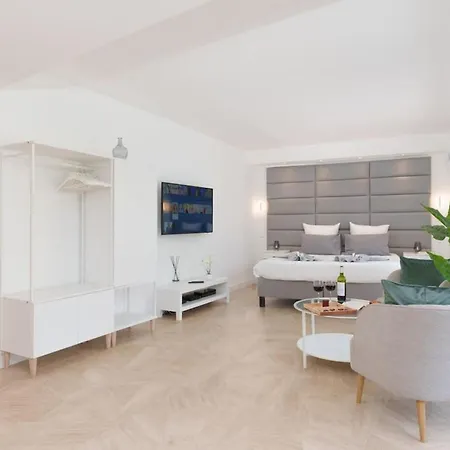 아파트 Le Louis Blanc - Hypercentre - 100m Suquet - Ac 칸느