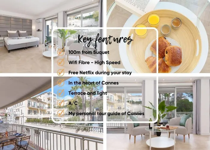 Le Louis Blanc - Hypercentre - 100m Suquet - Ac カンヌ